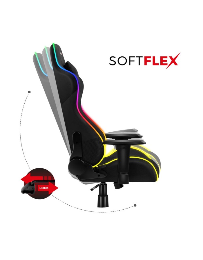 HUZARO FORCE 6 2 Mesh RGB LED Gaming Chair