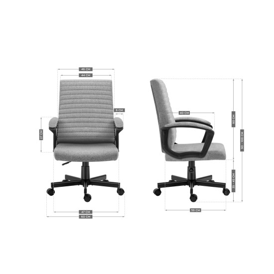 Mark Adler Boss 2.5 Grey Office Chair