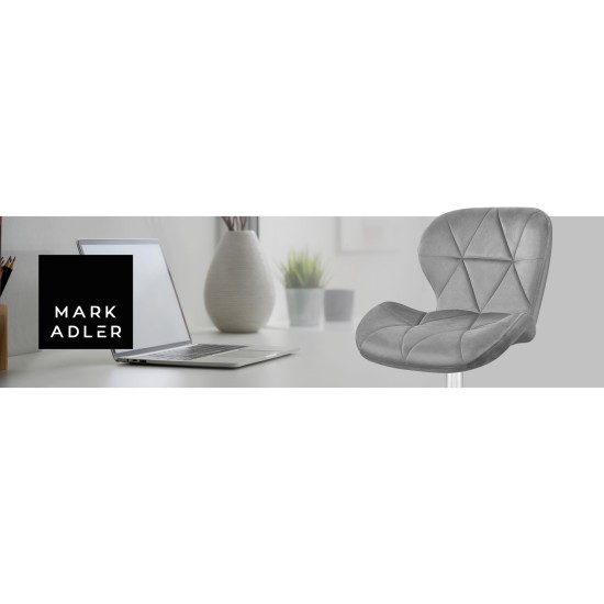 Mark Adler Future 3.0 Grey Velur Office Chair