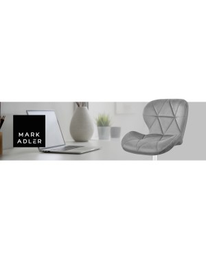 Mark Adler Future 3.0 Grey Velur Office Chair