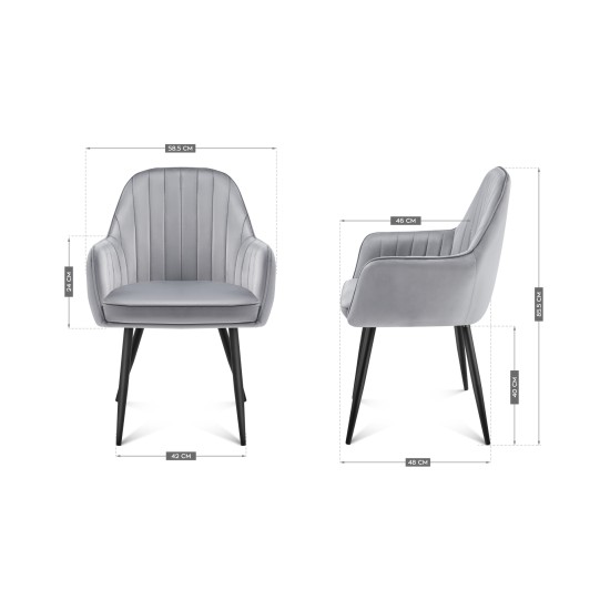 Mark Adler Prince 6.0 Grey chair