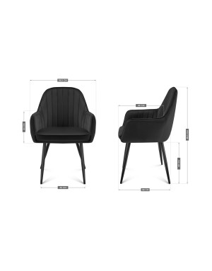 Mark Adler Prince 6.0 Black chair