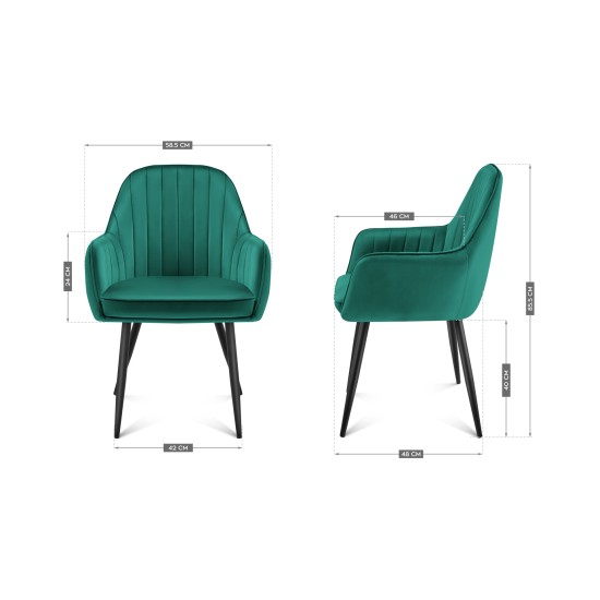 Mark Adler Prince 6.0 Green chair