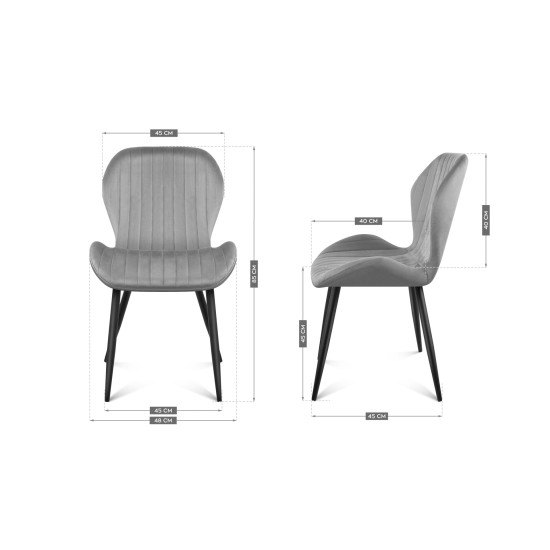 Mark Adler Prince 2.0 Grey chair