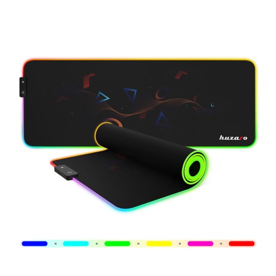 Huzaro RGB Design gaming mouse pad