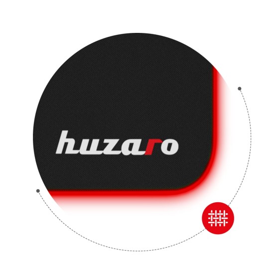 Huzaro RGB Design gaming mouse pad