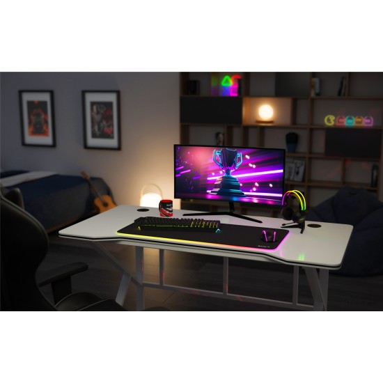 Huzaro Hero 1.6 Gaming Desk White