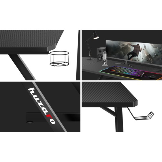 Huzaro Hero 7.0 Gaming Desk Black