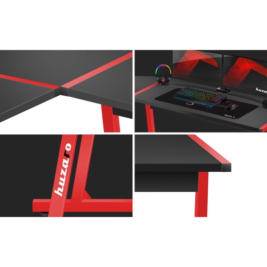 Huzaro Hero 6.0 Red Gaming Desk