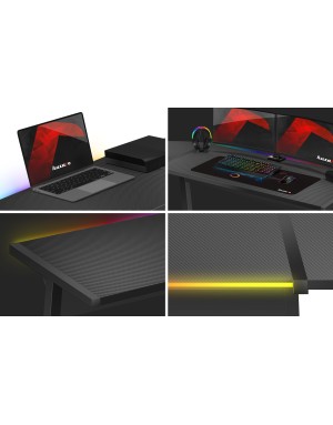 HUZARO Hero 6.0 RGB LED gaming desk