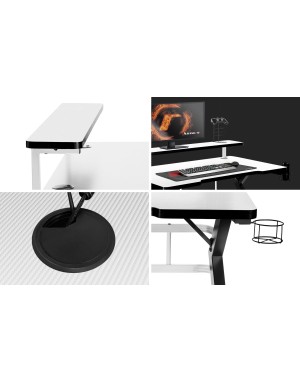 Huzaro Hero 5.0 White Gaming Desk