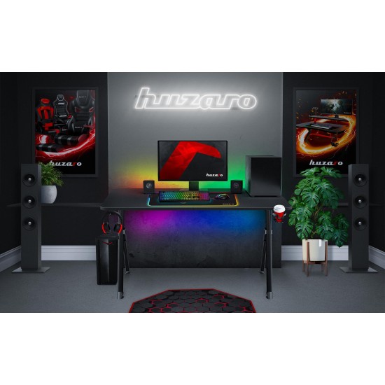 Huzaro Hero 4.7 Gaming Desk Black