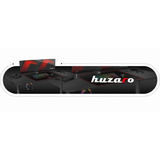 Huzaro Hero 4.7 Gaming Desk Black
