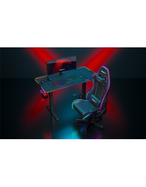 Huzaro Hero 8.2 RGB LED Electric Desk Black