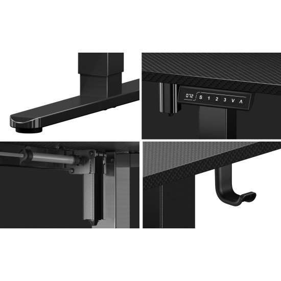 Huzaro Hero 8.2 Black electric desk