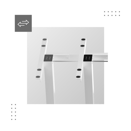 Electric Desk Stand Mark Adler Xeno 2.0 White