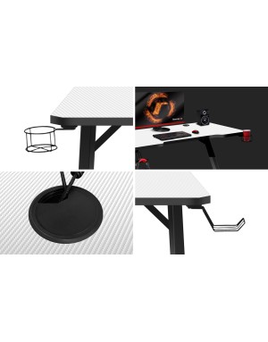 Huzaro Hero 2.5 White Gaming Desk