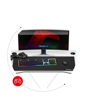 Huzaro Hero 1.4 White Gaming Desk