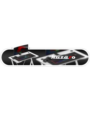 Huzaro Hero 1.4 White Gaming Desk