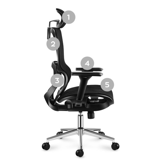 Office armchair MARK ADLER EXPERT 6.2 Black