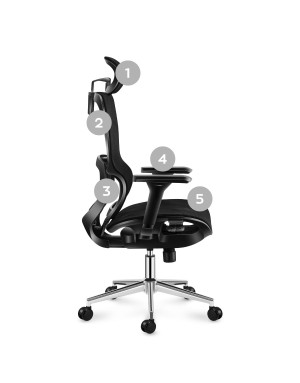 Office armchair MARK ADLER EXPERT 6.2 Black