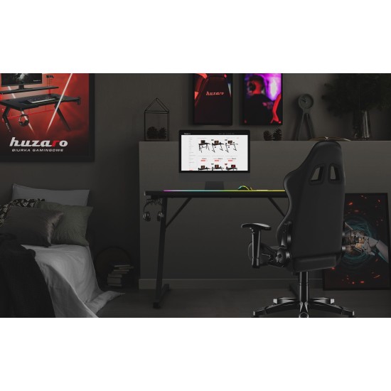 Huzaro Hero 1.8 Gaming Desk Black