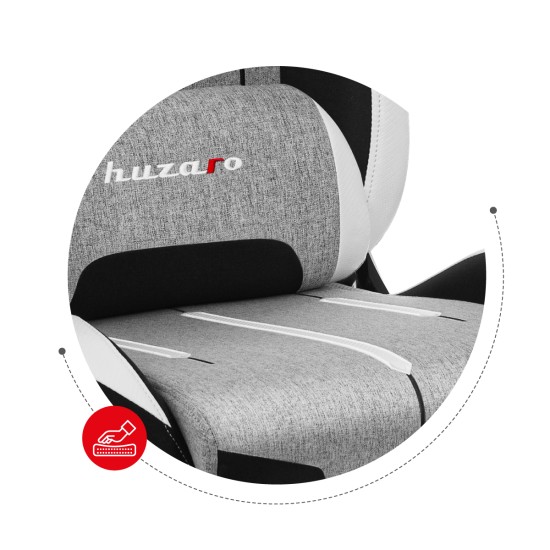 HUZARO FORCE 7.9 Grey Mesh Gaming Chair