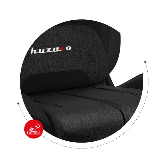 HUZARO FORCE 7.9 Black Mesh Gaming Chair