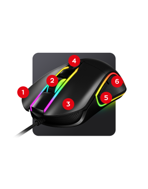 Huzaro Shot 1.5 Gaming Mouse