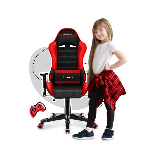 HUZARO RANGER 6.0 Red Mesh Children's Gaming Chair