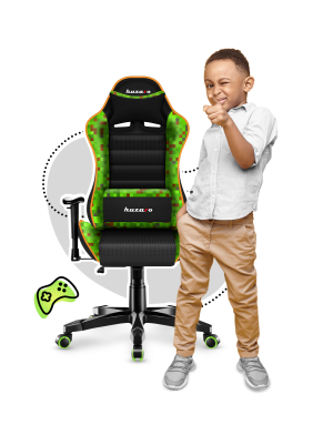 HUZARO RANGER 6.0 Pixel Mesh Children's Gaming Chair