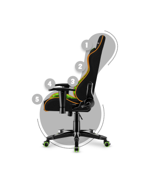 HUZARO RANGER 6.0 Pixel Mesh Children's Gaming Chair