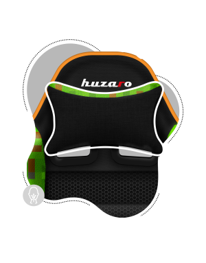 HUZARO RANGER 6.0 Pixel Mesh Children's Gaming Chair