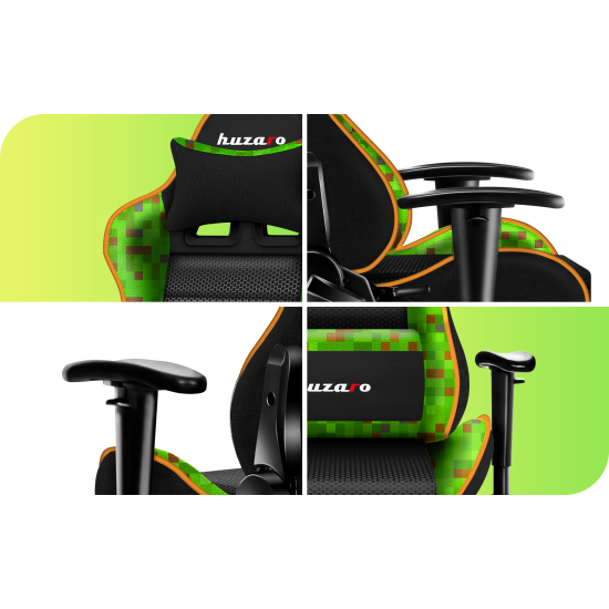 HUZARO RANGER 6.0 Pixel Mesh Children's Gaming Chair