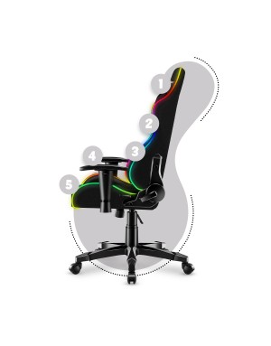 HUZARO RANGER 6.0 RGB Mesh Kids' Gaming Chair