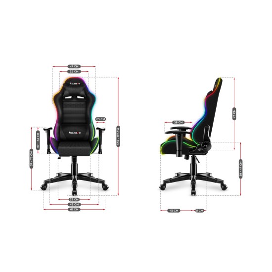 HUZARO RANGER 6.0 RGB Mesh Kids' Gaming Chair