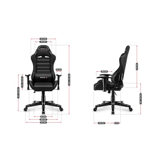 HUZARO RANGER 6.0 Children's Gaming Chair Black