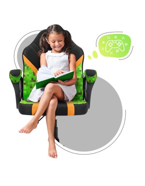 HUZARO RANGER 1.0 Pixel Mesh Children's Gaming Chair