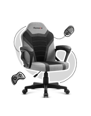 HUZARO RANGER 1.0 Grey Mesh Children's Gaming Chair