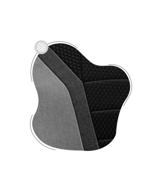 HUZARO RANGER 1.0 Grey Mesh Children's Gaming Chair