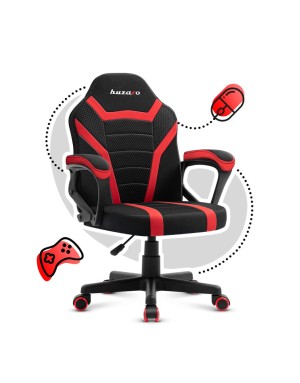 HUZARO RANGER 1.0 Red Mesh Children's Gaming Chair