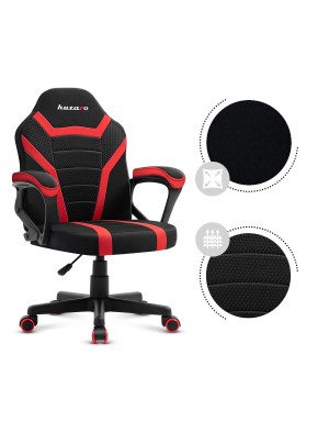 HUZARO RANGER 1.0 Red Mesh Children's Gaming Chair