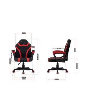 HUZARO RANGER 1.0 Red Mesh Children's Gaming Chair