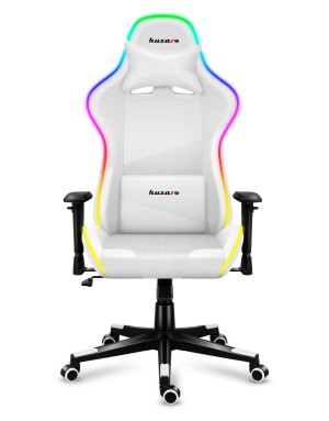 HUZARO FORCE 6.2 White RGB LED Gaming Chair