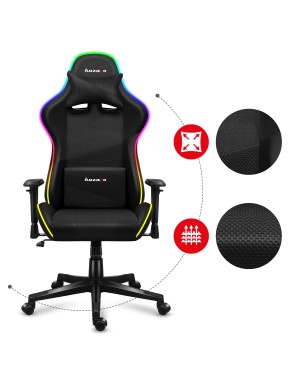 HUZARO FORCE 6.2 Mesh RGB LED Gaming Chair
