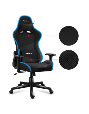 HUZARO FORCE 6.2 Black RGB LED Gaming Chair