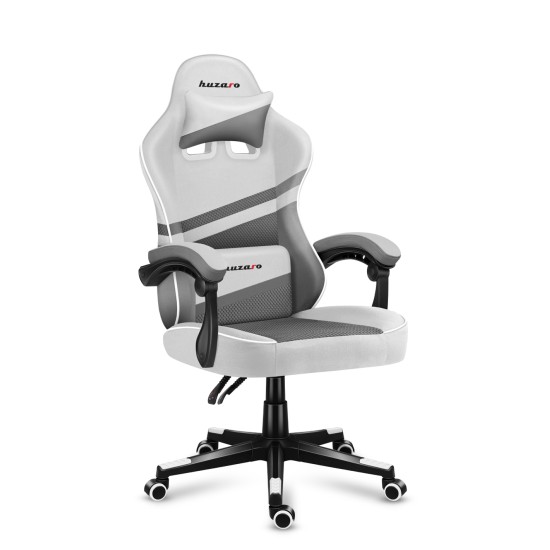 HUZARO FORCE 4.4 White Mesh Gaming Chair