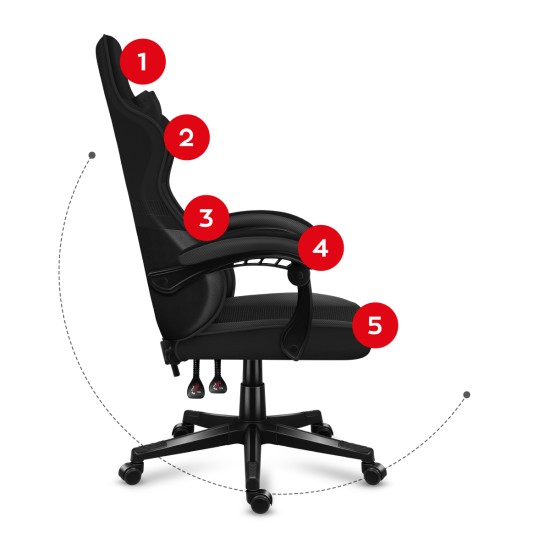 HUZARO FORCE 4.4 Carbon Gaming Chair