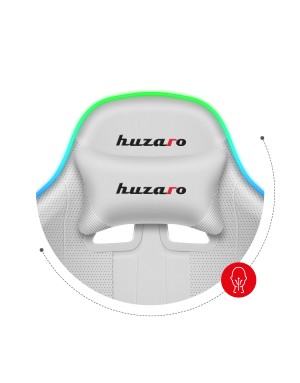 HUZARO Force 4.7 White RGB Gaming Armchair