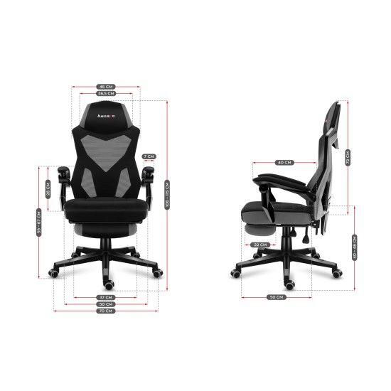 HUZARO COMBAT 3.0 Grey Gaming Chair